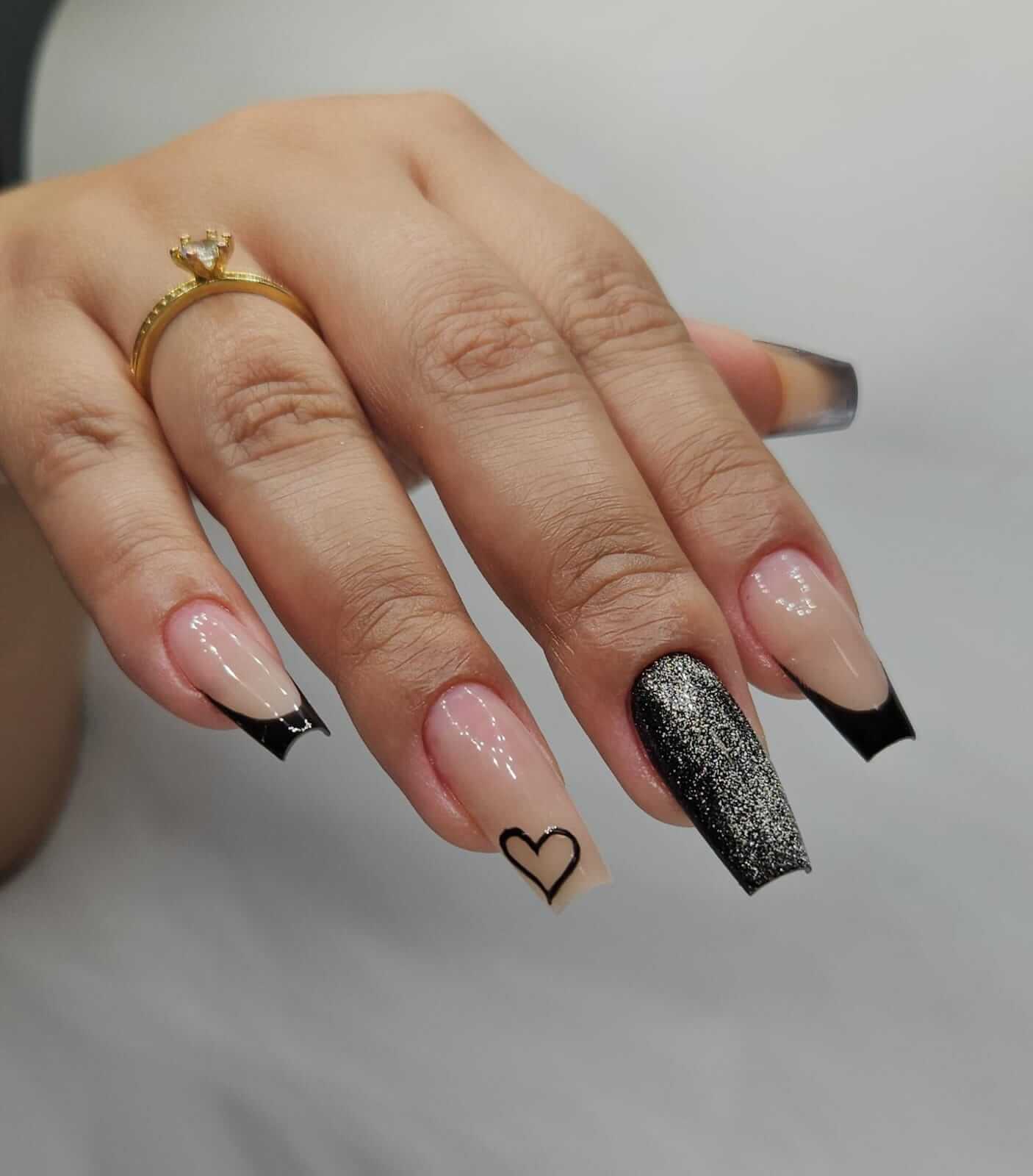 Trabalho de unhas de gel - Studioevienails