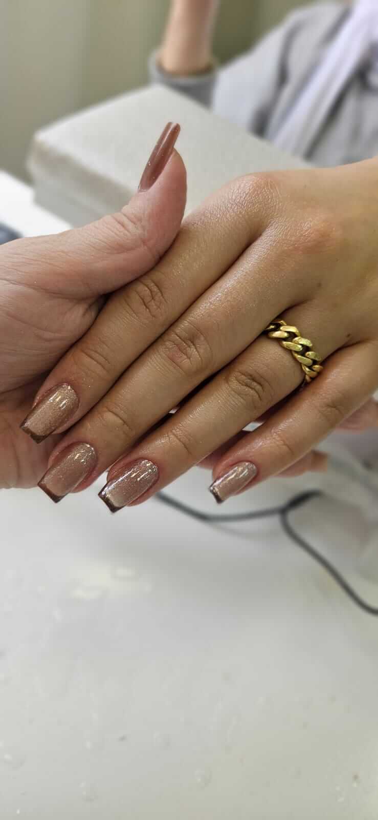 Trabalho de unhas de gel - Studioevienails